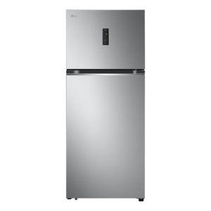 Heladera LG Smart Inverter 395l Door Cooling+ Top Freezer Gris