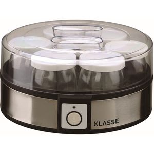 Yogurtera Acero Inoxidable. 7 frascos Klasse (KS7001)