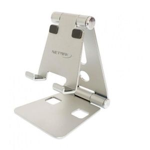 SOPORTE CELULAR ALUMINIO P/ ESCRITORIO NETMAK (NM-HC54)