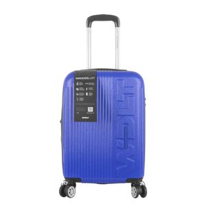 Valija Carry on de Cabina wanderlust 20" Ruedas Giratorias Color Azul