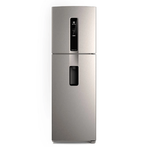 HELADERA GRANDE N FROST ELECTROLUX IW46S.INV.424L PLATA.DISPENSER.