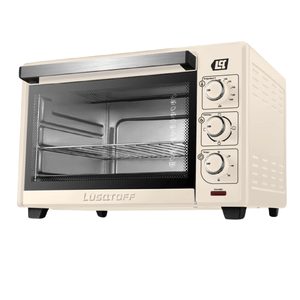 HORNO ELECTRICO LUSQTOFF 85 LITROS CREAM LQ-85CRE