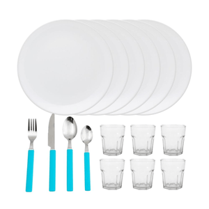 SET WHITE PARA LA MESA x 36 PIEZAS