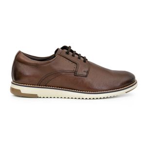 ZAPATO YORK MARRON CASUAL HOMBRE CUERO ZAPATILLA