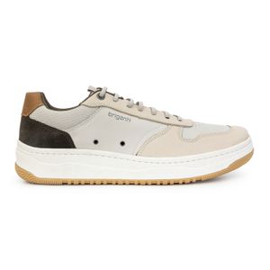ZAPATILLA MAX BEIGE URBANA HOMBRE CUERO ZAPATO