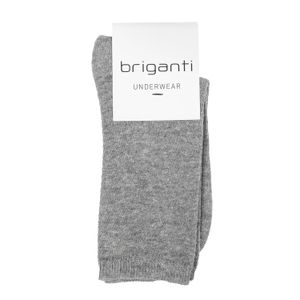 MEDIAS LISAS GRISES MUJER LARGAS ALGODON VESTIR