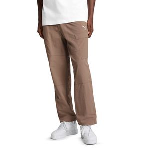 Pantalón Puma Wardrobe Essentials Sportstyle Hombre Moda Beige