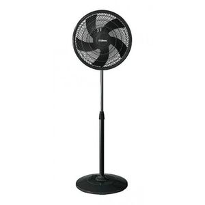 Ventilador De Pie Liliana 16 Aspas Negras Oscilante Vp16P