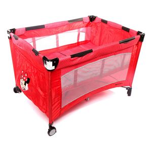 Cuna Disney Dencar 10402 Doble Piso Con Cambiador Lh