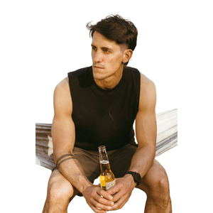 Remera Musculosa Andino - Negra