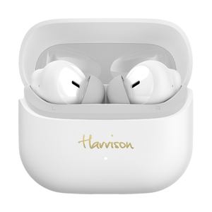 Auriculares Harrison Kanji D6-W Bluetooth Blanco