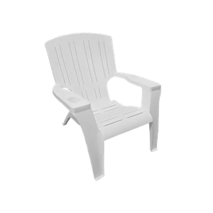 Sillón Reposera Caribe Para Jardin Quality Plastic Apoyavaso