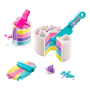 Kit So Sand Rainbow Cake Arena Magica Kinetica y Accesorios 56213 Wabro