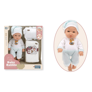 Muñeco Baby Babble Con Accesorio 27cm Dema BM3311-2