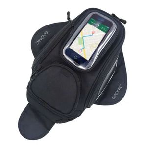 Bolso De Tanque Para Moto Gadnic TB500-S Magnético Con Compartimento Para Celular