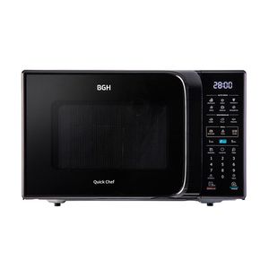 Microondas Digital BGH Quick Chef B228dn20I 28 Lts Negro