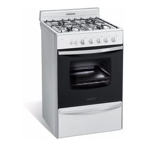 LONGVIE COCINA 13331BF BLANCA 56cm-Bca-parr-doble vis-autol-válv.de seg.hornallas-luz-