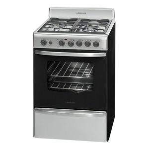 LONGVIE COCINA 19601X -60cm-Inox-EE "A"-D.corona-quem.Alta Ef-grill el-luz-enc.1 mano-tim-term-rej.f