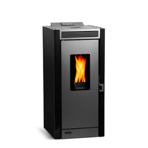 Calefactor Bosca a Pellet Black Vision Negro