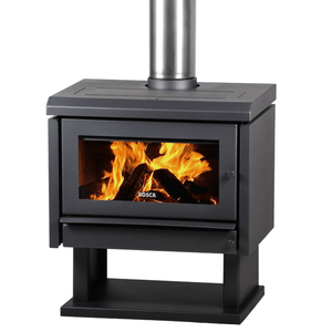 Calefactor a Leña Bosca Wide Charcoal