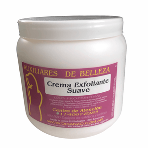 Crema exfoliante suave (facial) x 900 GRS