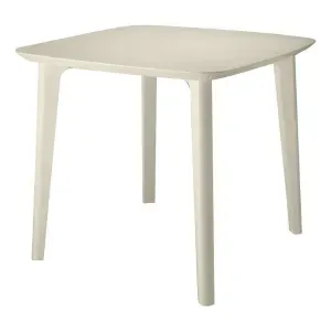 Mesa Estilo Libre Beige Resistente Interior Exterior