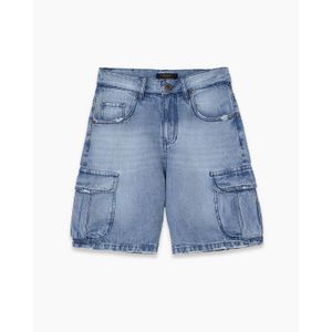 Bermuda Silver Cargo Niño Wanama Kids