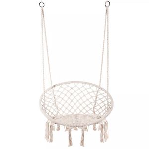 Hamaca Colgante de Tejido Blanca South Port by Gadnic HAMMO400 para Interior