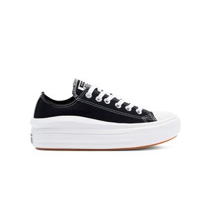 Zapatillas Converse Chuck Taylor All Star Move Ox Lona Mujer Moda Negro