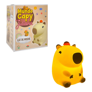 Luz De Noche Calida Capibara 13Cm Carga Usb Capy039 Sisfriends