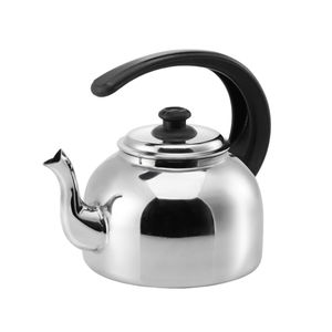 Pava acero inoxidable 1,6 lts bakelita negra