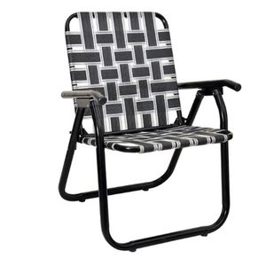 Sillón Plegable Descansar C/Cintas Alum 80048