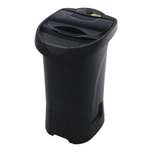 Lavarropas Semiautomático 6 kg Wanke LWLI060TEARB Negro