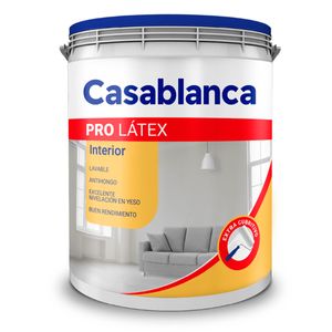 Casablanca Pro Pintura Latex Interior 20 Lts - Rex
