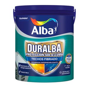 Duralba Techos Fibrado Impermeabilizante 20 kg Rex