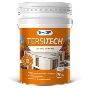 Impermeabilizante Tersitech Sin Fibra Blanco Tersuave 20 Lt