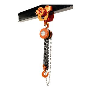 Aparejo a cadena 3000 kg elevación 5 m Lusqtoff NC3-5