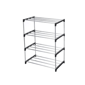 Zapatero Mueble Botinero Organizador Cuatro Pisos Waggs Negro