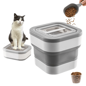 Contenedor Hermético Alimento Mascotas WAGGS 15L Plegable