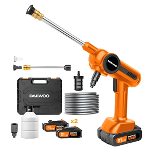 Hidrolavadora Inalámbrica Daewoo DAX65-LI 21V Portátil Naranja