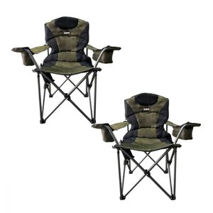 Kaimon Sillon director plegable con Heladera, Portavaso y Funda x2 uds