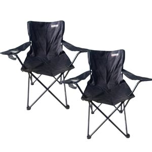 Kaimon Sillon Director para Camping Plegable con Porta Vaso x 2uds