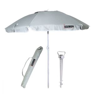 Kaimon sombrilla 240cm + Kaimon Estaca Tirabuzon de Sombrilla