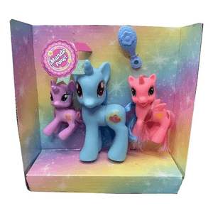 Tiny Pony Mundo Mágico X 3 Para Peinar 54358 Sebigus