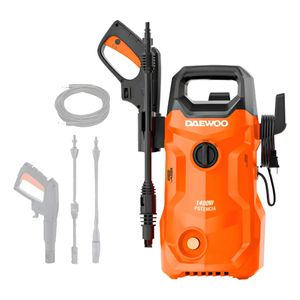 Hidrolavadora Electrica Daewoo 1400w 90bar Dax1400 780psi Naranja 50/60hz