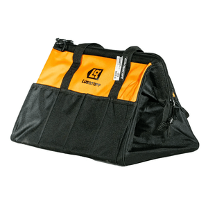 Bolso Porta Herramientas Trabajo Reforzado Lusqtoff 16 L8004 - Negro/naranja