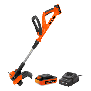 Bordeadora Daewoo Dagt2000li 10000rpm A Bateria De Litio 20v - Naranja