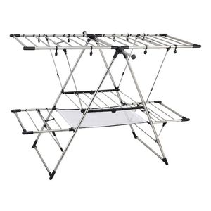 TENDER ONEBOX OB-TH4 DE 3 NIVELES ACERO INOXIDABLE  - Color: Aluminio Color Aluminio