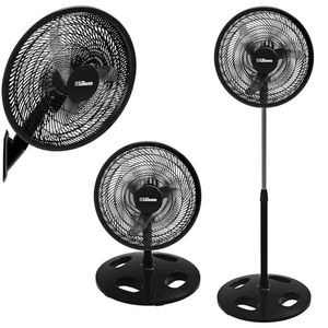 Ventilador 3 en 1 De pie / Turbo / Pared 20" 3 Aspas Metálicas Liliana