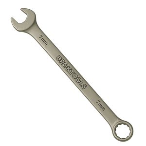Llave Combinada Fija 7mm Broktools Cromada